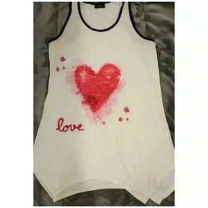 Jade Women’s Sequins Heart Mini Dress Sz. L/ XL NWOT